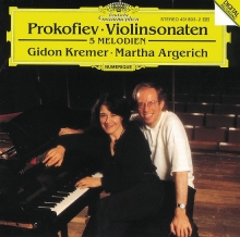 Prokofiev: Violin Sonatas - de Gidon Kremer, Martha Argerich