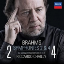 Brahms:Symphonies 2 & 4 - de Riccardo Chailly