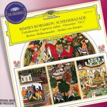 Rimsky-korsakov: Scheherazade / Tchaikovsky: Capriccio; Overture  - de Berliner Philharmoniker, Herbert Von Karajan, Michel Schwalbé