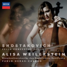 Shostakovich:Cello Concertos 1+2 - de Alisa Weilerstein/Symphonieorchester des Bayerischen Rundfunks/Pablo Heras-Casado