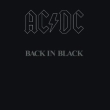 Black in black - de AC/DC