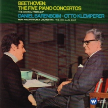 Beethoven: The Five Piano Concertos - de Daniel Barenboim/Otto Klemperer/New Philharmonia Orchestra
