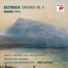 Beethoven:Symphony no.9-Brahms:Nanie - de James Gaffigan-Luzerner Sinfonieorchester